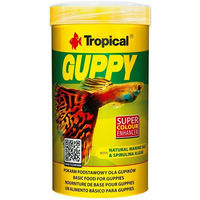 Produktbild von Tropical Guppy Flockenfutter für Guppys 250 ml