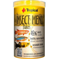 Produktbild von Tropical Insect Menu Flakes Insekten Flocken für Süßwasserfische 100 ml