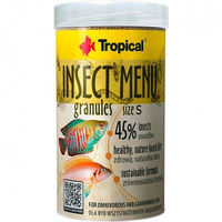 Produktbild von Tropical Insect Menu Granulat Insektenfutter für Tropenfische und Diskus 250 ml
