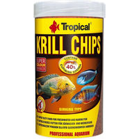 Produktbild von Tropical Krill Chips Fischfutter mit Krill und Garnele für Meerwasserfische 250 ml - 250 ml