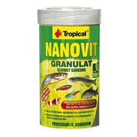 Produktbild von Tropical NanoVit Granulatfutter für Zierfische 250 ml