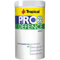 Produktbild von Tropical Pro Defence Size S Fischfutter Granulat mit Probiotika für Aquarienfische 100 ml - 100 ml