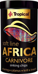 Tropical Soft Line Africa Carnivore Fischfutter mit Hering und Insekten für Süßwasserfische 100 ml - 52 g – Bild 1 von 4