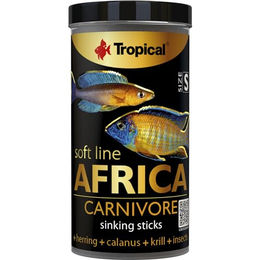 Tropical Soft Line Africa Carnivore Sticks Fischfutter für Süßwasserfische mit Hering und Insekten 250ml - 250 ml – Bild 1 von 3
