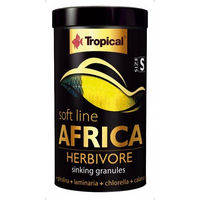 Produktbild von Tropical Soft Line Africa Herbivore Fischfutter Granulat Size S 60g - 100 ml