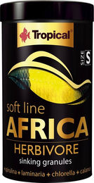 Tropical Soft Line Africa Herbivore S Fischfutter für Süßwasserfische 250 g - 250 ml – Bild 1 von 3