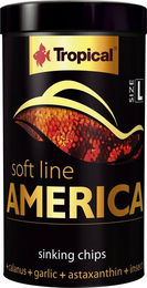 Tropical Soft Line America Fischfutter für Süßwasserfische mit Hering und Insekten 250 ml - 130 g – Bild 1 von 4