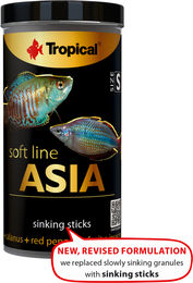 Tropical Soft Line Asia Sink-Pellets Tropenfisch Granulat 250 ml – Bild 1 von 2