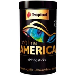 Tropical Softline America Sticks Size S Süßwasser Fischfutter für Buntbarsche 100 ml - 100 ml – Bild 1 von 6
