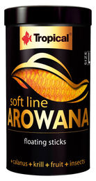 Tropical Softline Floating Sticks Arowana Size L Fischfutter für Buntbarsche mit Hering und Insekten 250 ml - 250 ml – Bild 1 von 2