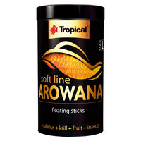 Produktbild von Tropical Softline Floating Sticks Arowana Size L Fischfutter für Buntbarsche mit Hering und Insekten 250 ml - 250 ml