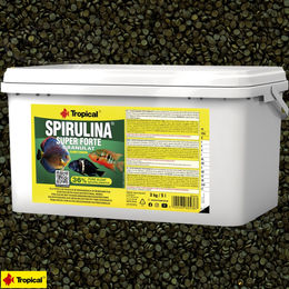 Produktbild von Tropical Super Spirulina Forte Granulat Fischfutter für Cichliden 5L - 5 l