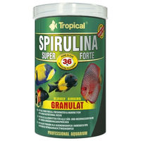 Produktbild von Tropical Super Spirulina Forte Granulat mit 36% Spirulina für Meerwasserfische 1 Liter - 1 l