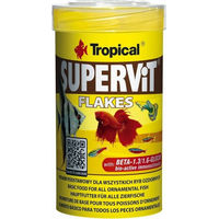 Produktbild von Tropical Supervit Flakes Fischfutter für Tropenfische und Diskus 100 ml - 100 ml