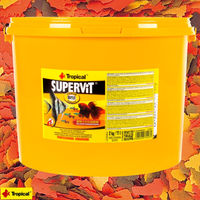 Produktbild von Tropical Supervit Flakes Flockenfutter für Zierfische 11L - 11 l