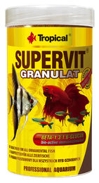 Tropical Supervit Granulat Hauptfutter für Süßwasser Zierfische 1000 ml - 1 l – Bild 1 von 5