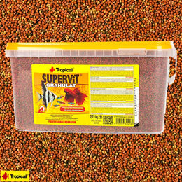Tropical Supervit Granulat Hauptfutter für Süßwasserfische 5 Liter - 5 l – Bild 1 von 4