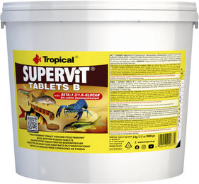 Tropical Supervit Tablets B Fisch Nahrung für Bodenfische 2 kg – Bild 1 von 2