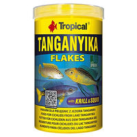 Produktbild von Tropical Tanganyika Flockenfutter für Buntbarsche mit Krill und Tintenfisch 1 Liter - 1 l