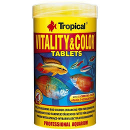 Tropical Vitality & Color Tablets farbfördernde Haftfuttertabletten für Zierfische 250 ml - 250 ml – Bild 1 von 4