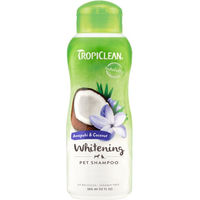 Produktbild von TropiClean Awapuhi & Coconut Whitening Shampoo für Haustiere 2 x 355 ml - 2 x 355 ml