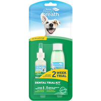 Produktbild von TropiClean Fresh Breath Dental Trial Kit Zahnpflege für Hunde