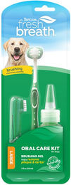 TropiClean Fresh Breath OralCareGel Kit Zahnpflege für große Hunde – Bild 1 von 3