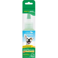 Produktbild von TropiClean Fresh Breath OralCareGel Zahnpflege-Gel für Hunde mit Erdnussbutter 59 ml ohne Farb- und Aromastoffe