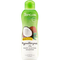 Produktbild von TropiClean Hypoallergenes Pflegeshampoo für Katzen 355 ml - 355 ml