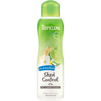 Produktbild von TropiClean Shed Control Conditioner Limette & Kakaobutter für Hunde 355 ml - 355 ml