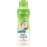 Produktbild von TropiClean Shed Control Shampoo Limette & Kokosnuss für Hunde und Katzen 355 ml - 355 ml