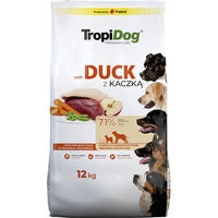 Produktbild von Tropidog Premium Hundefutter Adult Medium & Large Ente & Reis 2 x 12 kg - 2 x 12 kg