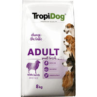 Produktbild von Tropidog Premium Hundefutter Adult Small Lamm & Reis 2 x 8 kg - 2 x 8 kg