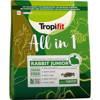 Produktbild von Tropifit All in 1 Rabbit Junior 1,75kg Getreidefreies Hauptfutter für junge Kaninchen ohne tierisches Protein - 1,75 kg