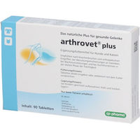 Produktbild von Trovet Arthrovet Plus Gelenk-Supplement Tabletten für Hunde und Katzen aller Altersstufen zur Unterstützung von Gelenken und Knochen