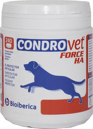 Produktbild von Trovet Condrovet Force HA Gelenk-Supplement Tabletten für Hunde und Katzen 240 Stück