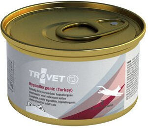 TROVET Hypoallergenes Diätfutter Katze Pute 12 x 200 g – Bild 1 von 2