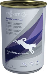 Produktbild von Trovet Hypoallergenes Hundefutter Hirsch mit Kartoffel Stückchen in Sauce 1000g