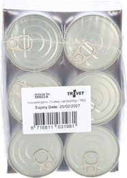 Trovet Hypoallergenes Katzen Nassfutter Truthahn und Reis 6 x 200 g – Bild 1 von 4