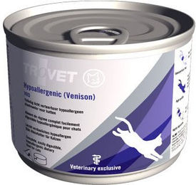 Produktbild von Trovet Hypoallergenes Nassfutter Katze Hirsch 12 x 200 g Dosen