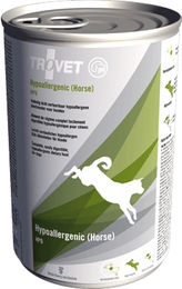 TROVET Hypoallergenic HPD Pferd Hund Nassfutter Monoprotein 12 x 400 g Dosen – Bild 1 von 2