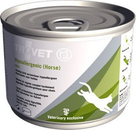 TROVET Hypoallergenic HRD Pferd Nassfutter für Katzen Monoprotein 6 x 200 g Dosen – Bild 1 von 2