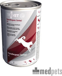 TROVET Hypoallergenic TPD Truthahn Hund Monoprotein Hypoallergenes Nassfutter 6 x 400 g – Bild 1 von 2