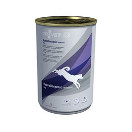 Produktbild von TROVET Hypoallergenic VPD Hundefutter Hirsch Monoprotein 12 x 400 g Dosen
