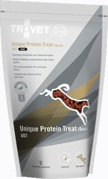 Trovet Unique Protein Treats UDT Hund Mini Ente Hypoallergen Monoprotein 125 g - 125 g – Bild 1 von 2