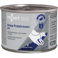 Produktbild von Trovet Unique Protein UPR Hundefutter Kaninchen 6 x 800 g