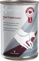 TROVET Unique Protein UPT Nassfutter mit Pute für Hunde und Katzen Adult 6 x 400 g - 6 x 400 g – Bild 1 von 4