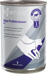 TROVET Unique Protein UPV Venison Hirsch Nassfutter für Hunde und Katzen Monoprotein Hypoallergen 400 g - 6 x 400 g – Bild 1 von 6