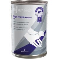 Produktbild von TROVET Unique Protein UPV Venison Hirsch Nassfutter für Hunde und Katzen Monoprotein Hypoallergen 400 g - 6 x 400 g