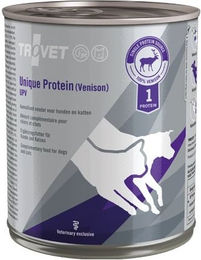 TROVET Unique Protein UPV Venison Nassfutter für Hunde und Katzen mit Wildfleisch 6 x 800 g - 6 x 0,8 kg – Bild 1 von 6